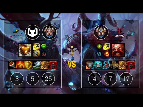 DYN GuGer Bard vs Gragas Sup - KR Challenger Patch 10.10