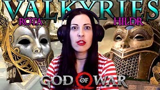 GOD OF WAR Walkthrough Part 23 - Valkyries + Time Limit = Rage (God of War 4)