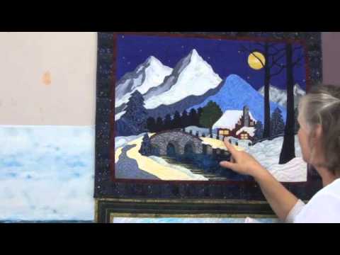 Choosing fabrics landscapes