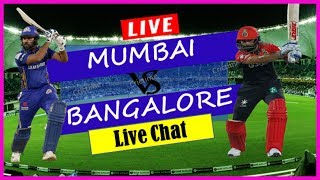 Live: Bangalore vs Mumbai 7th T20 Gameplay.