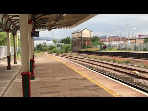 Princess Elizabeth passing through Rhyl