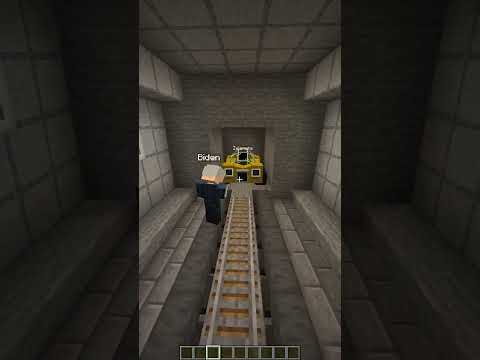 Minecraft: Underground tunnel from America🚆/ArchieMC #shorts
