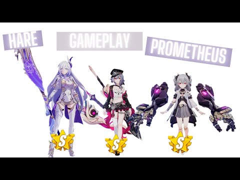 [HI3 GLB BETA 6.6] Hare & Prometheus Gameplay (EX Abyss Redlotus) – Aponia | Kallen