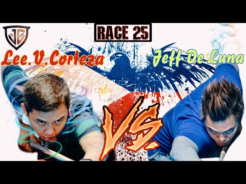 【Pool Live】Hot Money Game 2019 - Lee Van Corteza Vs Jeff Deluna - Race to 25