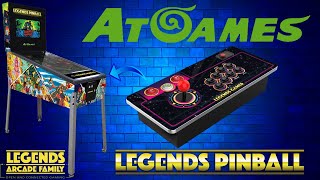 AtGames Legends Pinball Swappable Control Deck Proof Of Concept Test!