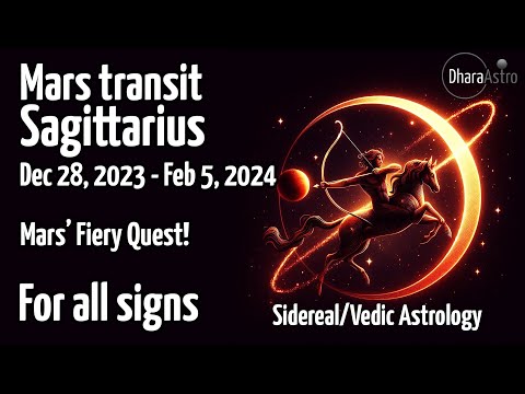 , title : 'Mars transit in Sagittarius | Dec 28, 2023 - Feb 5, 2024 | Vedic Astrology Predictions #astrology'