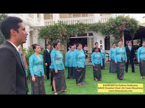 RANPONO by Sydney Guillaume | BAVE Chamber Choir