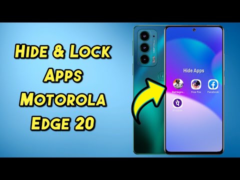 How to Hide Apps in Motorola Edge 20 & Motorola Edge 20 Fusion l Motorola Edge 20 Tips & Tricks