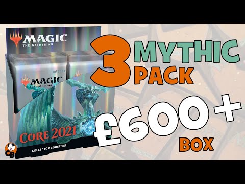 MTG CORE SET 2021 COLLECTORS BOOSTER BOX OPENING - MAD VALUE!