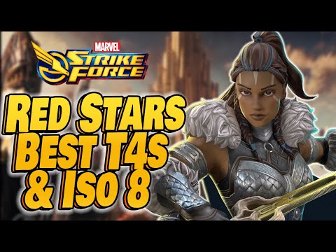 Valkyrie Red Star Orb Opening, T4s & Iso 8 Recommendation - Marvel Strike Force - [Amazon Appstore]