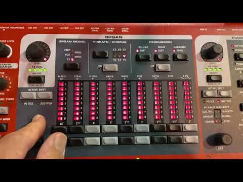 nord stage 3 - Die Basics