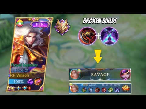 LANCELOT DAMAGE HACK BUILD 😱😱 YOU WON’T BELIEVE IT WORKS!! | AUTO SAVAGE!🔥 (MUST WATCH)