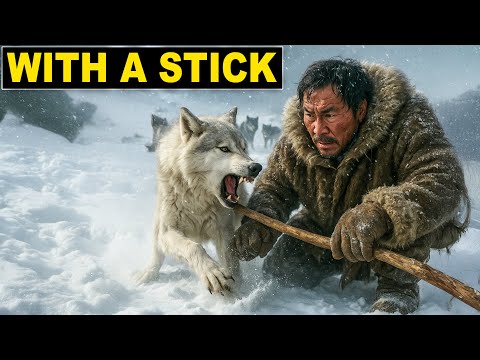 How Inuit Hunt Arctic Wolves for Family Dinner