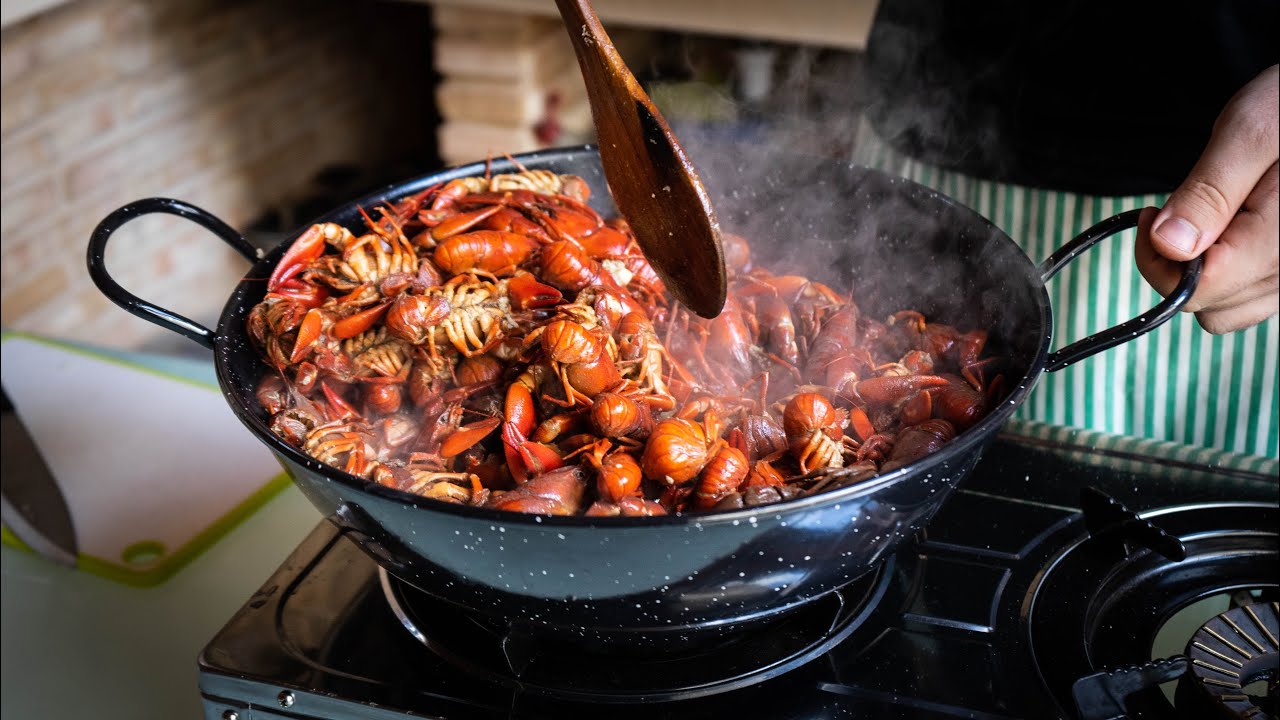 Receta Cangrejos de Río / FÁCIL