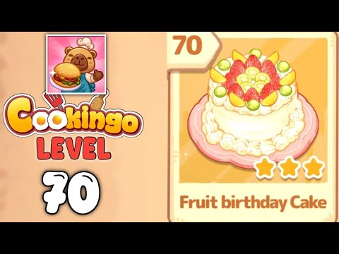Cookingo: Perfect Meal Level 70 Walkthrough
