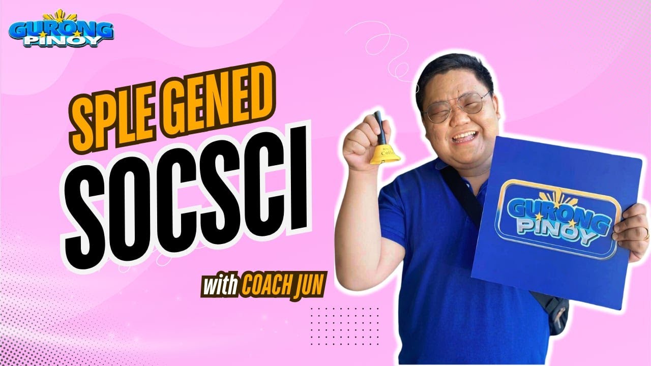 SPLE-LET: GenEd SocSci Discussion (May 31, 2025)