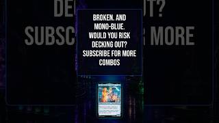 This 2-Card Blue Combo Draws Your ENTIRE Deck
