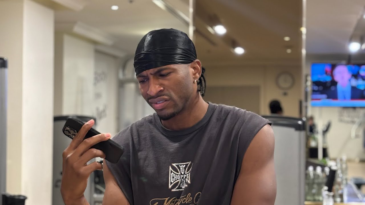 When Tre checks Amber for telling his business! 
