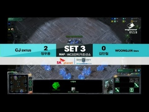 SPL [12.09] B.byoung (T) vs Soulkey(Z) 3set / WCS Antiga Shipyard - Starcraft 2