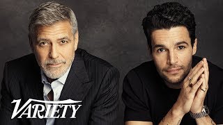 George Clooney Talks Batman, TV Binges with &#39;Catch 22&#39; Star Christopher Abbot