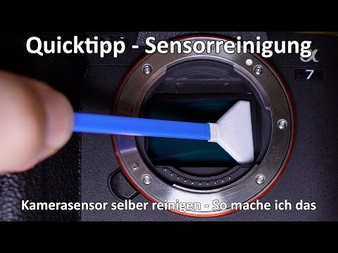 Sensorflecken entfernen - Sensorreinigung - Für alle Kameras mit Wechselobjektiv - Günstig & Sicher