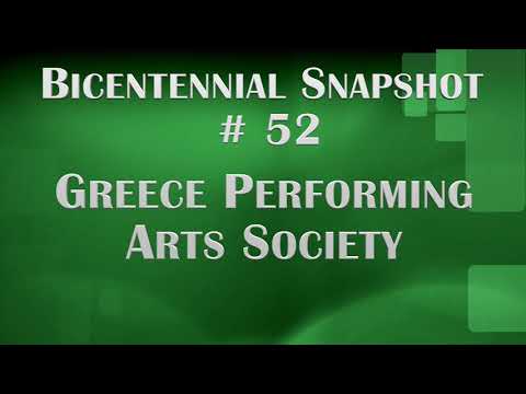 Bicentennial Snapshot # 52 - Greece Performing Arts Society
