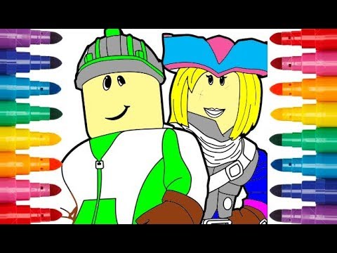 Roblox coloring picture cartoon Роблокс раскраска рисунок мультфильм