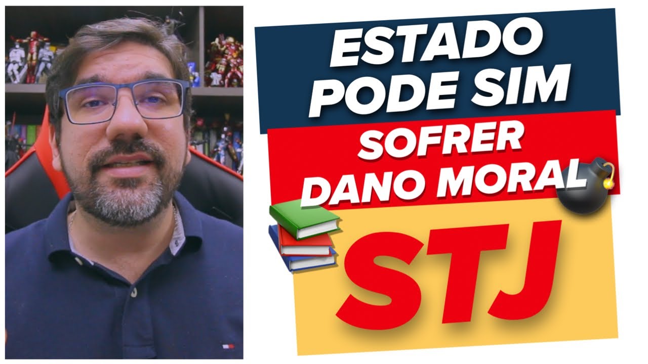 🔴😱 ESTADO PODE SOFRER DANO MORAL - STJ | REsp 1.722.423  | PROF UBIRAJARA 🔴