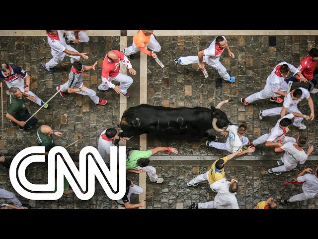 Dez feridos em corrida de touros na Espanha 