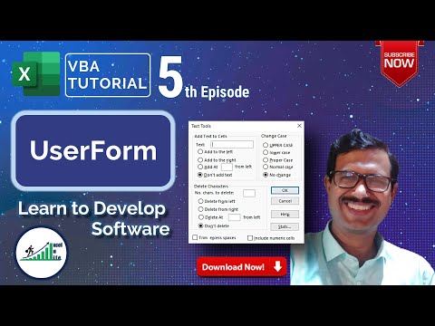 VBA Tutorial | Userform | step by step tutorial to make vba user form | E05 | Excel in Life