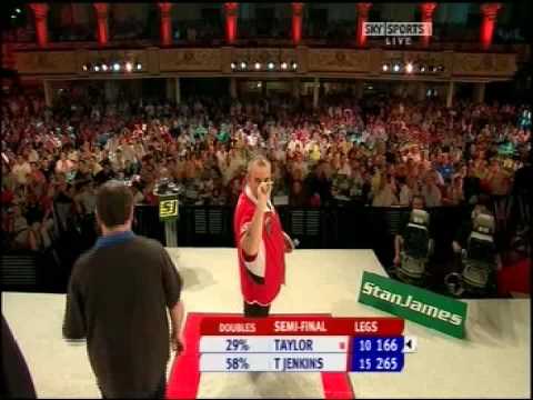 Phil Taylor vs Terry Jenkins Part 9 - 2007 World Matchplay Semi Finals