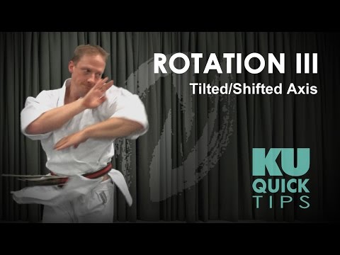 KU Quick Tips - Rotation III: Tilted/Shifted Axis