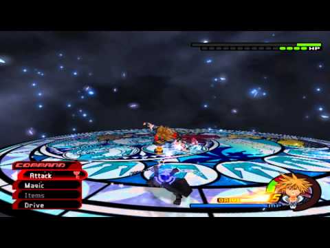 KH2 FM Roxas Data Org Fight 1/13