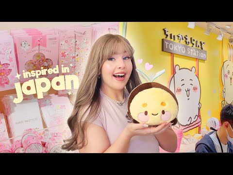 I went character shopping in tokyo for inspiration ✨🌸