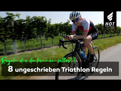 8 ungeschriebene Triathlon Regeln