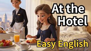 🏨Hotel English | Stay at a hotel | Easy English for beginners (A1-A2)