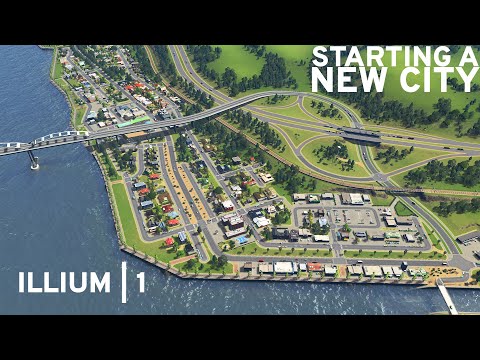 Starting a NEW City In Cities 1! All DLC + Realism Mods | Illium