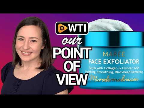 MAREE Face Exfoliator – Microdermabrasion Facial Scrub & Exfoliating Face Wash for Women – Collagen & Glycolic Acid – Gentle Scrub and Exfoliant – Men Exfoliating Scrubber – Exfoliante Facial - WTI product video review