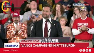 JD Vance: "Kamala Harris, go do your job!"