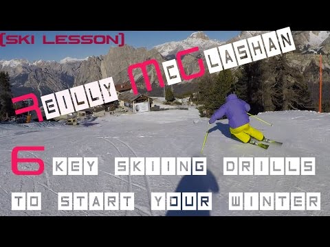 Reilly McGlashan    6 key skiing drills to start your winter Ski Lesson