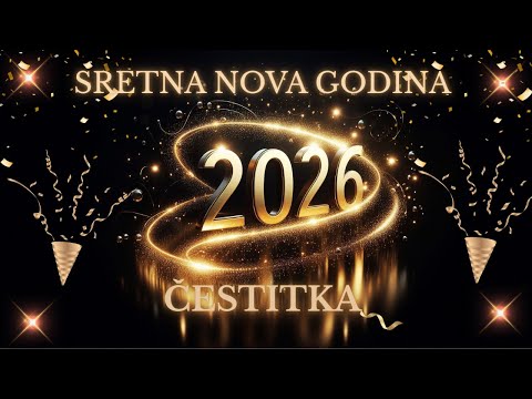 Sretna Nova godina 2026!🥂✨🎉#novagodina#čestitka#2026