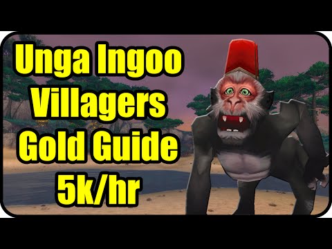 WoW Gold Farming Patch 6.2.4: Unga Ingoo Gold Making - Potion of Luck Farming - WoD Gold Guide
