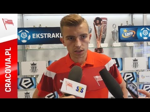 Michał Helik po meczu z Sandecją Nowy Sącz (12.05.2018)