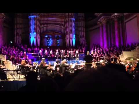 Inspiration choir, one day more, leeds town hall 21/04/13