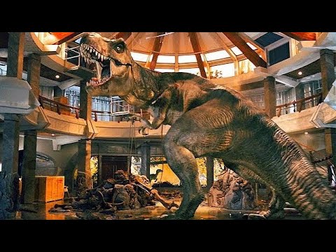 Jurassic Park (1993): T-Rex vs the Raptors Scene