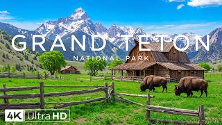 Grand Teton National Park 4K – Jagged Peaks, Mirror Lakes and Wild Wyoming Landscapes