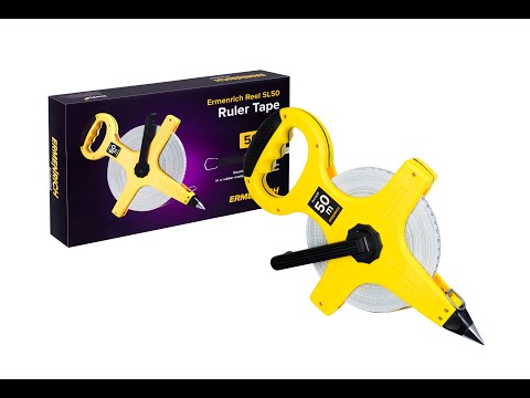 Рулетка геодезическая Ermenrich Reel SL50