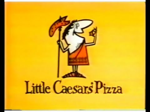 Vintage Little Caesars' Pizza Commercial (1978)