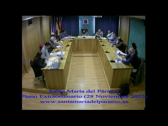 11.- Pleno Extraordinario (28 de noviembre 2025)