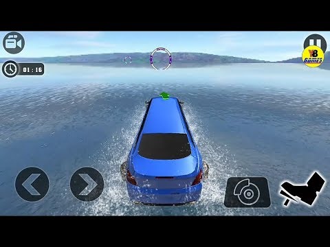 Beach Water Surfer Limousine Car Driving Simulator  - Android Gameplay FullHD